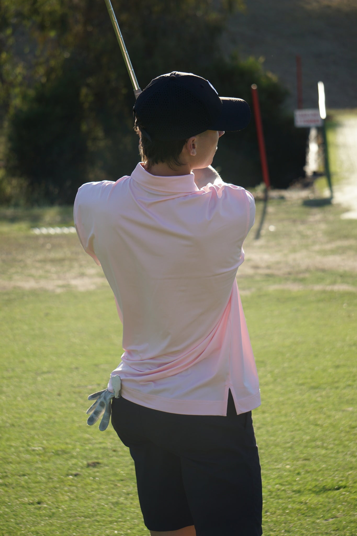 Berkley Golf Men's Polo - Pink