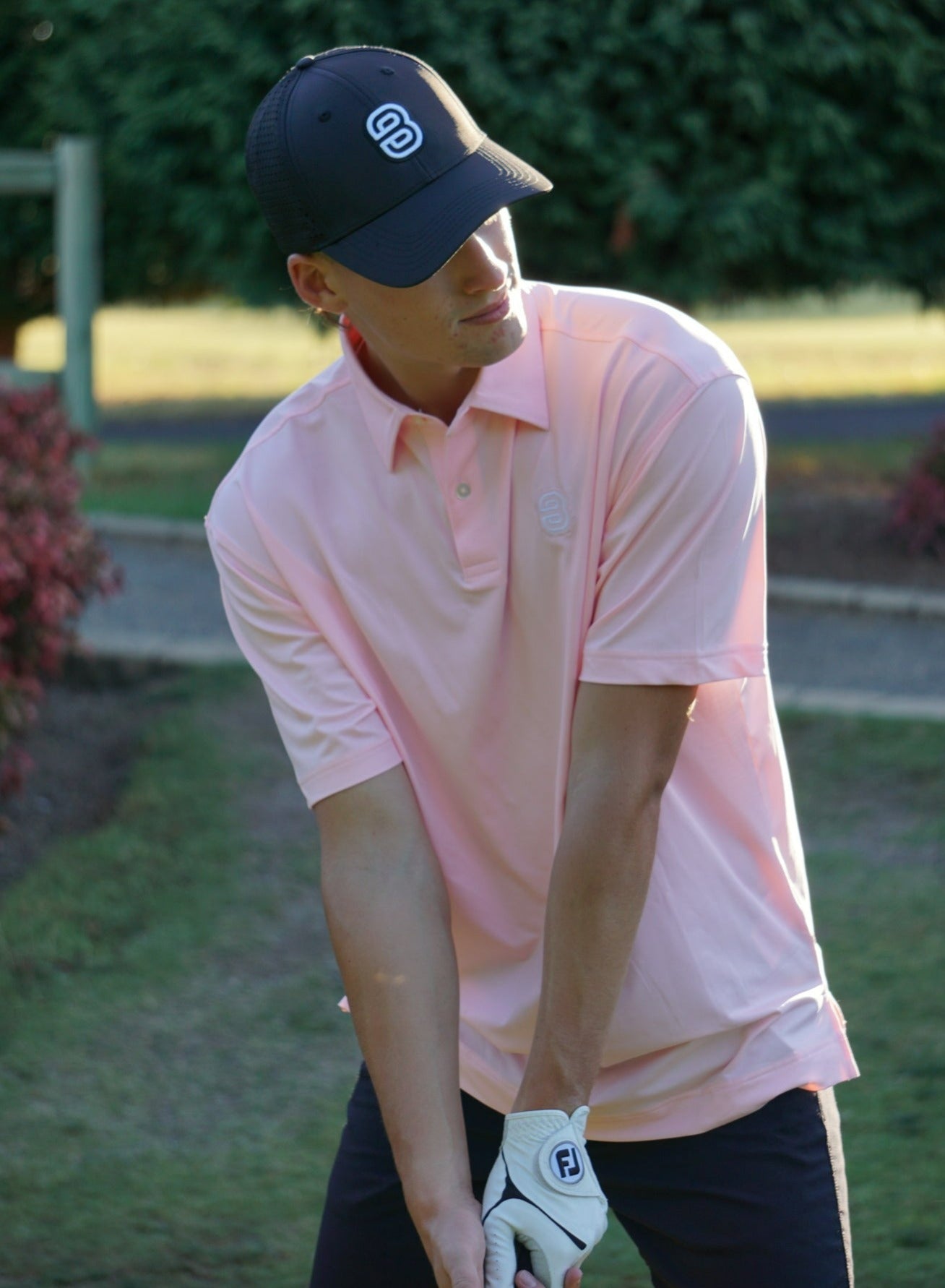Berkley Golf Men's Polo - Pink